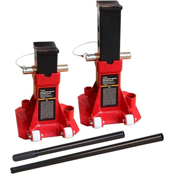 Big RED Torin 7 Ton Heavy Duty Jack Stands