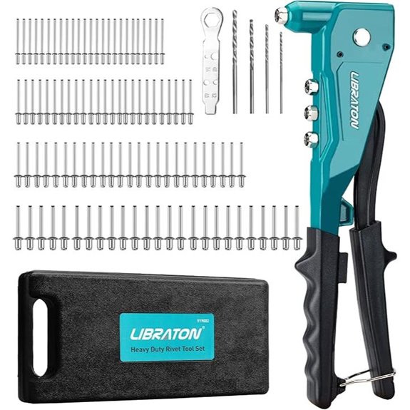 Libraton Heavy Duty Rivet Gun Set with Rivets