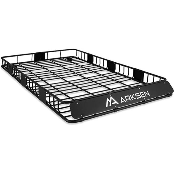 ARKSEN Universal Heavy Duty Roof Rack Cargo Basket