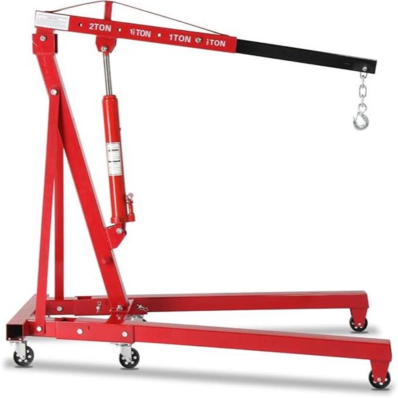 2 Ton Heavy Duty Steel Engine Hoist Crane