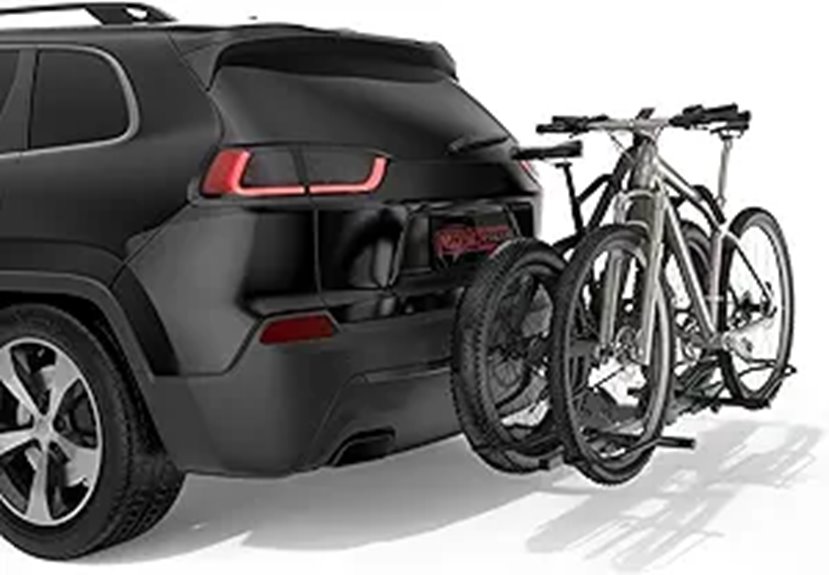 Heavy-Duty Car & SUV Bike Rack with Tilt Lock