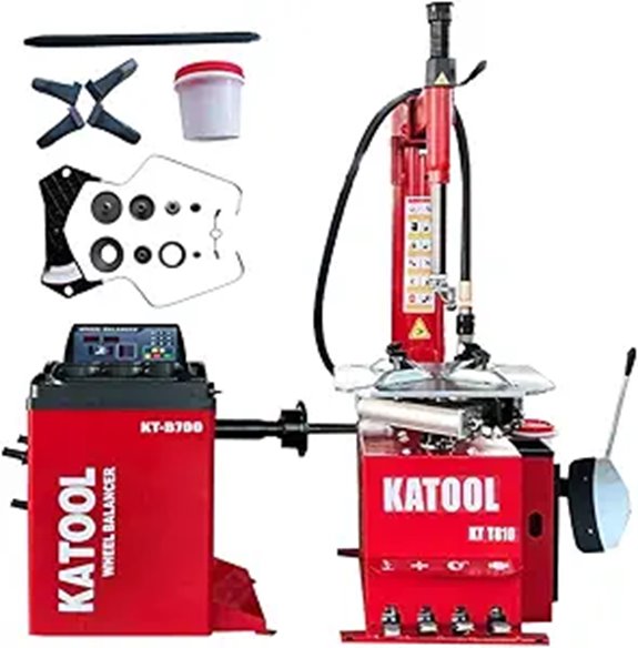 KATOOL 2.0HP Tire Changer & Wheel Balancer Combo