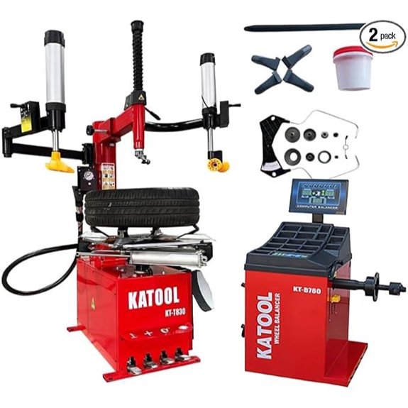KATOOL 2.0HP Tire Changer & Balancer Combo