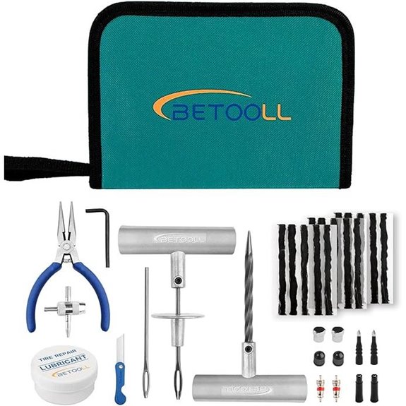 BETOOLL 35-Piece Heavy Duty Tire Repair Kit