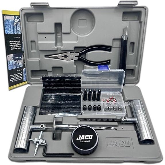 JACO TRX-50 Heavy Duty Tire Repair Kit - Universal Tire Plug Kit