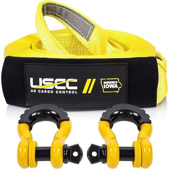 US Cargo Control Heavy Duty Tow Recovery Kit
