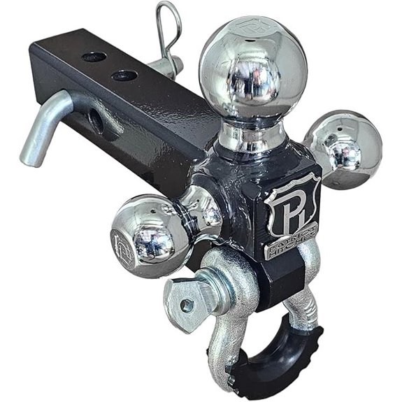 The Captain 4-in-1 Heavy Duty Tri-Ball Hitch Mount