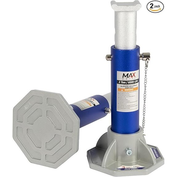 3-Ton Aluminum Jack Stands for Cars and SUVs
