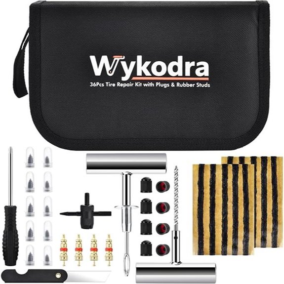 Heavy Duty Tire Repair Kit for Cars and Vehicles