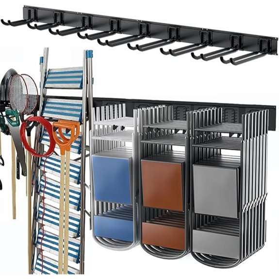 TORACK Heavy Duty Wall Mount Tool Organizer (8-Pack)