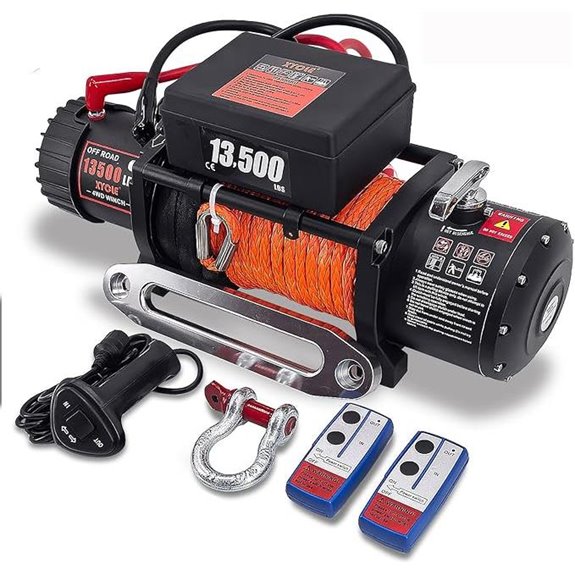 XYCLE 13500LB Electric Winch with Remote Waterproof