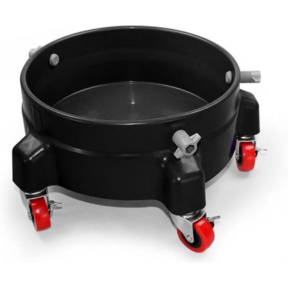 Heavy Duty Car Wash Bucket Dolly with Casters