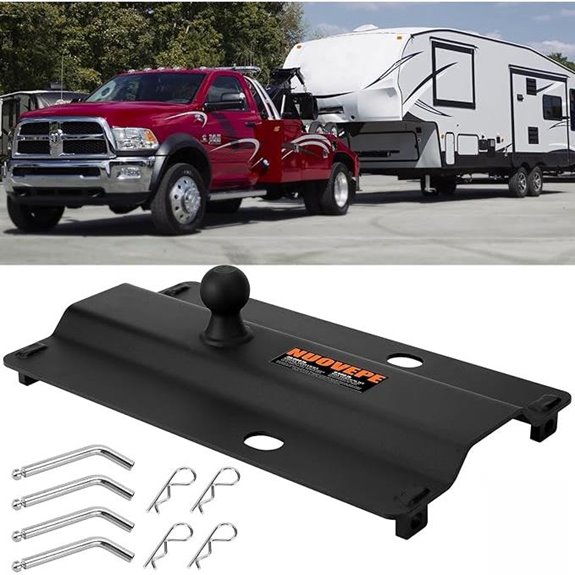 5th Wheel to Gooseneck Adapter for Heavy Trailers