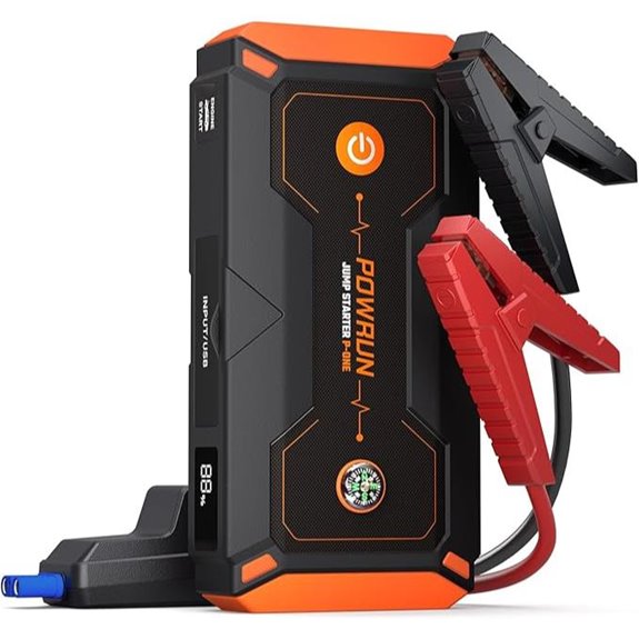 Powrun P-ONE 2000A Jump Starter for Cars