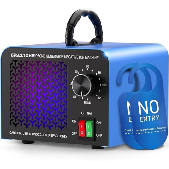 High-Capacity Ozone Generator for Odor Removal