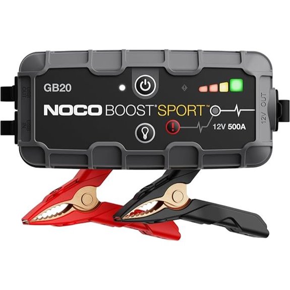 NOCO GB20 500A Jump Starter & Power Bank