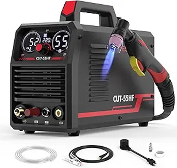 YESWELDER CUT-55HF Plasma Cutter with Digital Display