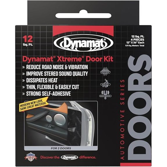 Dynamat Xtreme Car Door Sound Deadening Kit