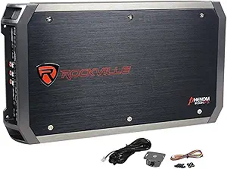Rockville RXH-F5 3200W 5-Channel Car Amplifier