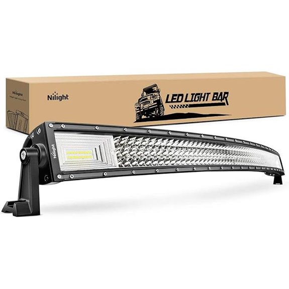 Nilight 52-Inch LED Light Bar 783W Off-Road Flood Spot
