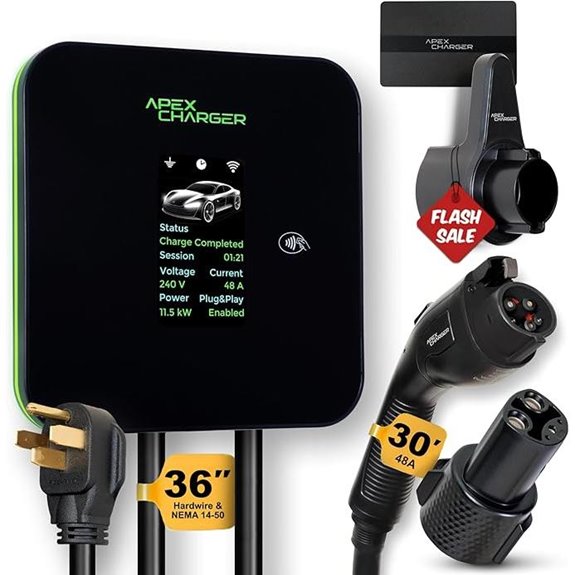 MACH 2 Level 2 EV Charger with Accessories