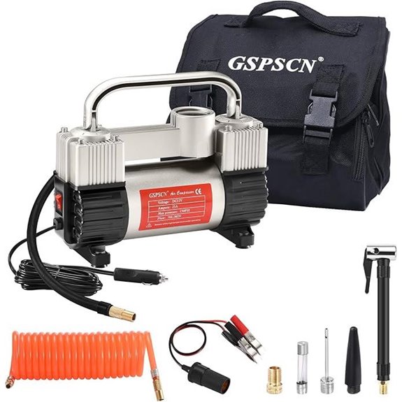 GSPSCN 6X Faster Inflator with Portable Bag