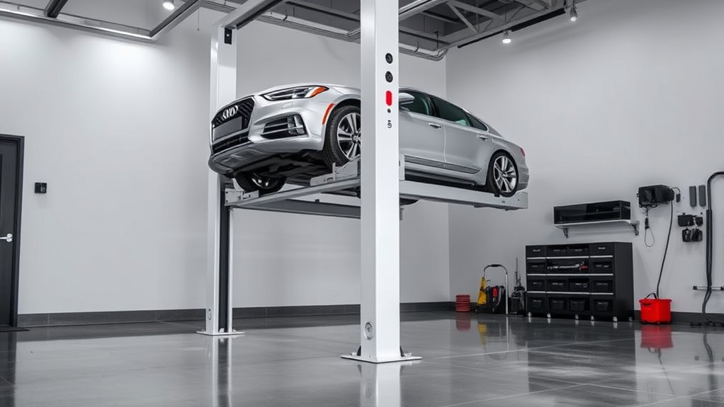 home garage car lift considerations