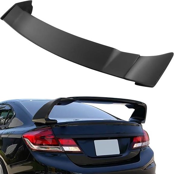 FINDAUTO Honda Civic Sedan Trunk Lip Spoiler