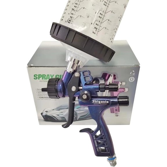 HVLP 6800B Spray Gun 1.3mm with No Wash Cup
