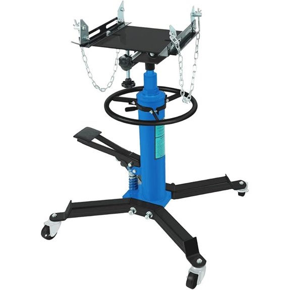 BLACKHORSE-RACING Hydraulic Transmission Jack 2-Stage 1660lbs