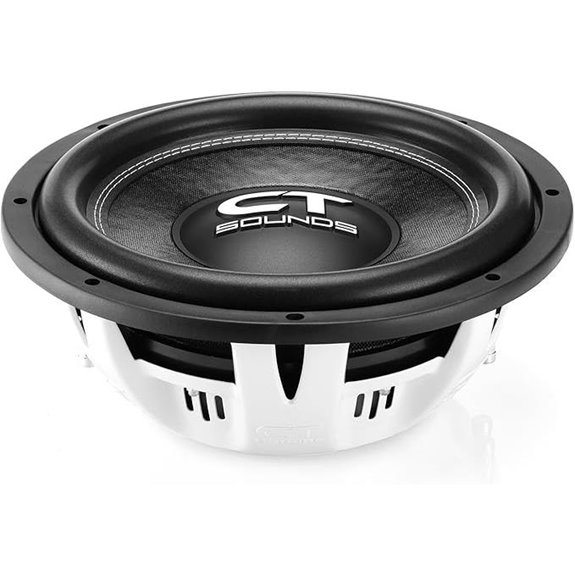 CT Sounds Hydro 12” Dual 4-Ohm 1000-Watt Shallow Mount Car Subwoofer