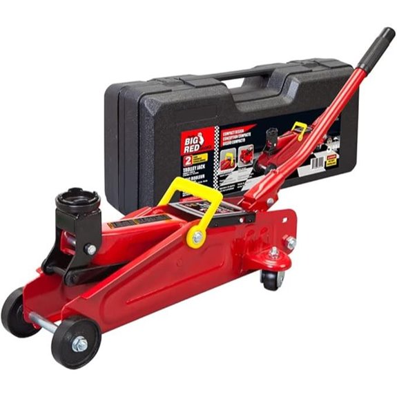 Torin Hydraulic Trolley Jack 1.5 Ton with Case