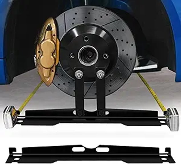 Heavy-Duty Steel Wheel Alignment Tool Kit