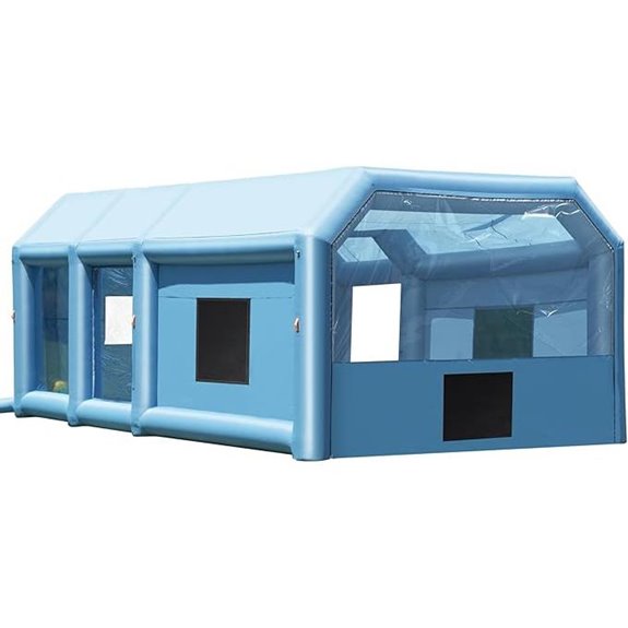 VEVOR Inflatable Car Paint Booth with Powerful Blowers