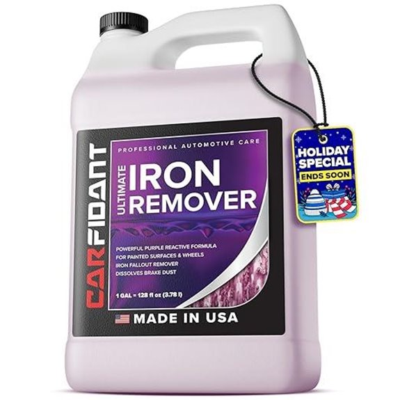 Iron Decon Spray for Car Paint & Wheels (128 oz)