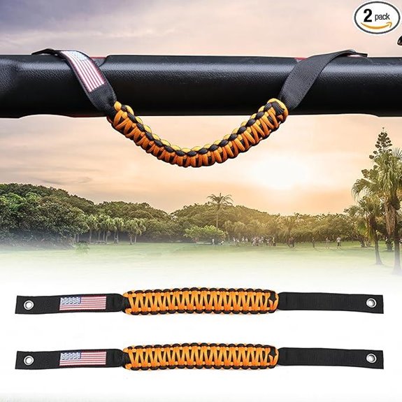 BESTAOO Jeep Wrangler & Gladiator Grab Handles (2 Pack)