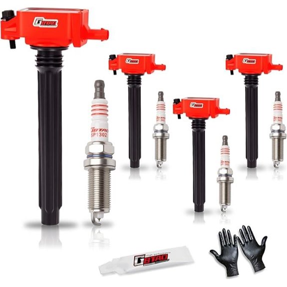 Ignition Coil Pack and Spark Plug Set for Jeep