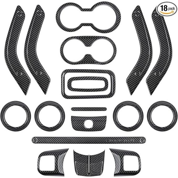 Jeep Wrangler JK/JKU 2011-2018 Interior Trim Kit