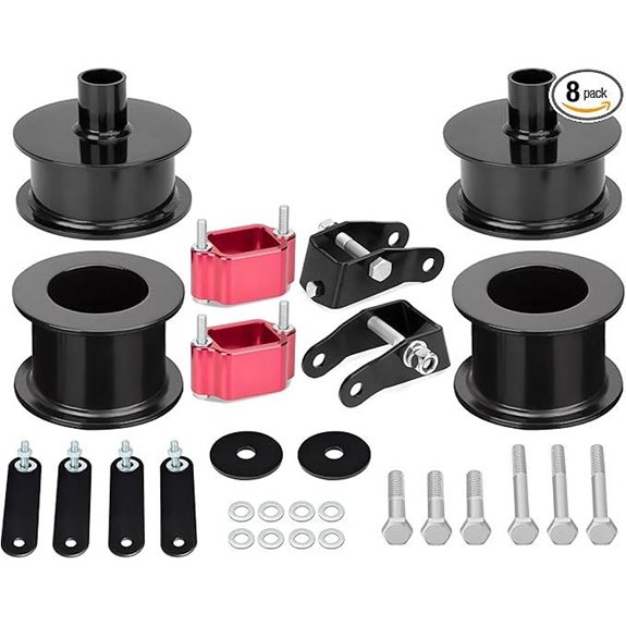 KSP 3 Jeep JK Suspension Lift Kit (Black)