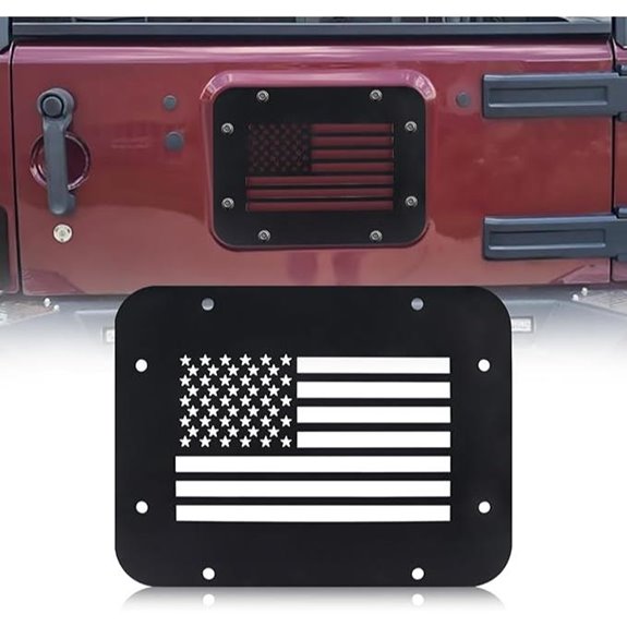 Jeep Wrangler JK/JKU Tailgate Vent Cover Plate