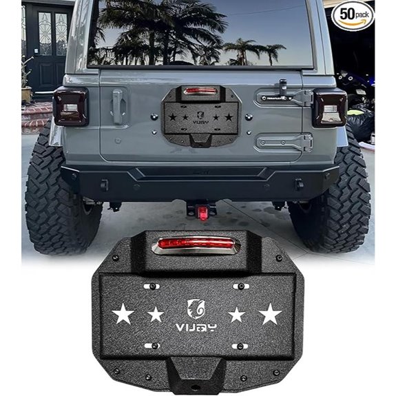 Wrangler JL/JLU Spare Tire Delete & Light Kit