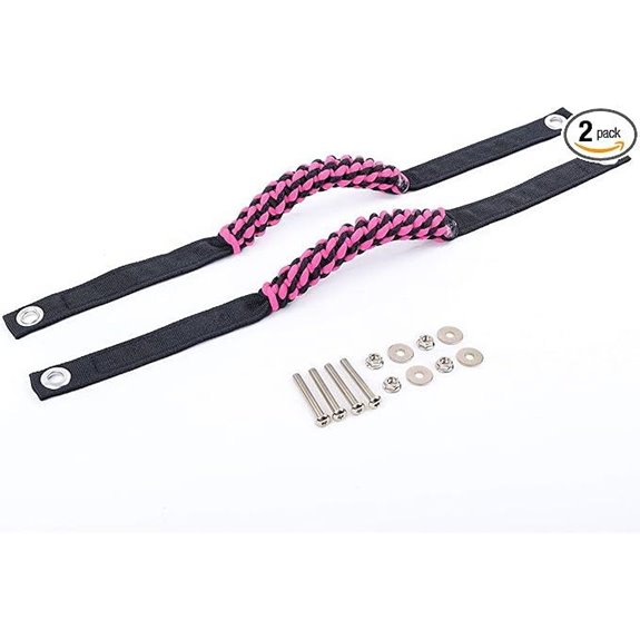 Savadicar 2-Pack Jeep Paracord Grab Handles
