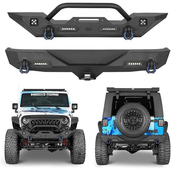 Hooke Road Offroad Bumper Kit for Jeep Wrangler
