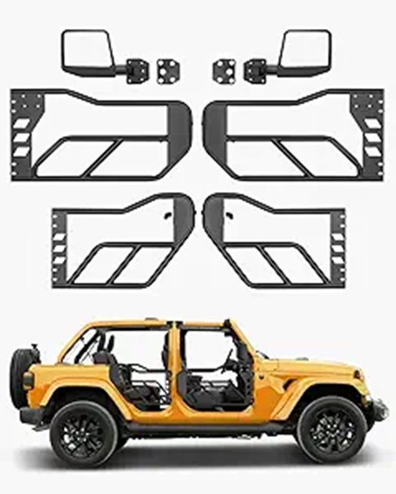 VEVOR Jeep Tube Doors for Wrangler JL & Gladiator