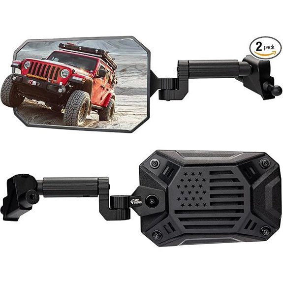JOYTUTUS Mirrors for Jeep Wrangler JL/JLU & Gladiator