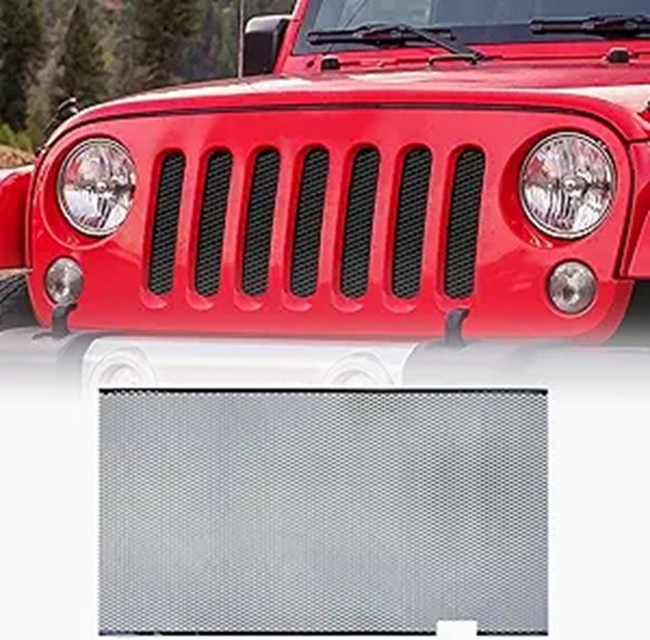AggAuto Jeep Wrangler JK JKU Grill Mesh Insert