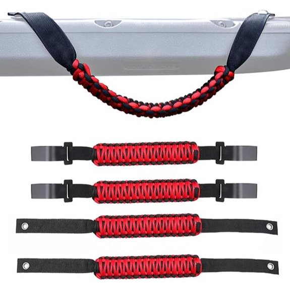 BESTAOO 4 Pack Jeep Wrangler Grab Handles