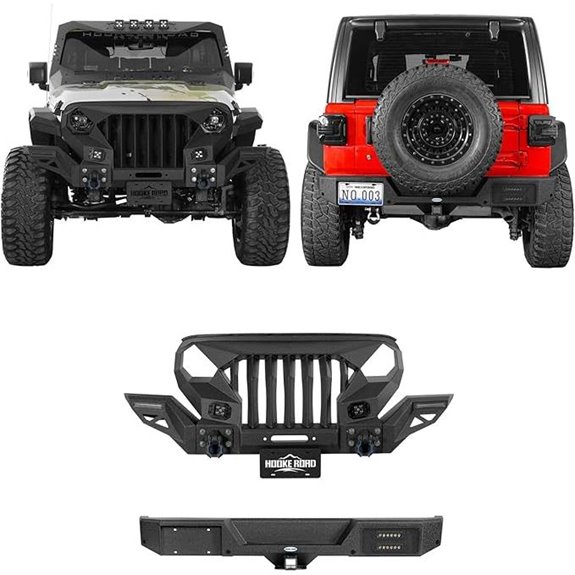 Hooke Road Bumper Kit for Jeep Wrangler JL