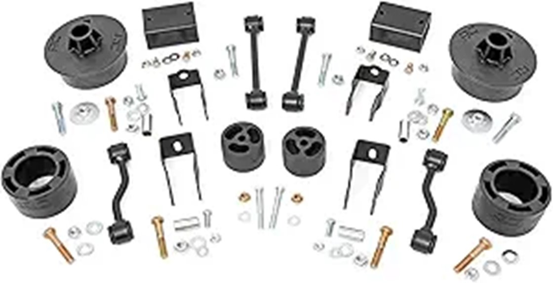 Rough Country 2.5 Lift Kit for Jeep Wrangler JL
