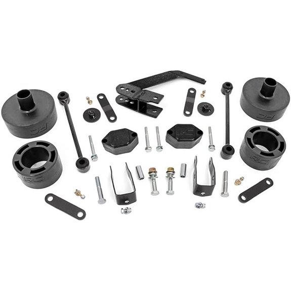 Rough Country 2.5 Series II Lift Kit for 2007-2018 Jeep Wrangler JK - 635